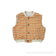 Children's Thickened Warm Diamond Vest